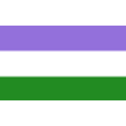 Prideflag Genderqueer emoji