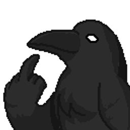 Q Raven emoji