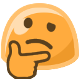Gummy Think emoji
