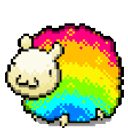 Rainbowsheep emoji