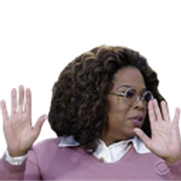 Oprah Holdup emoji