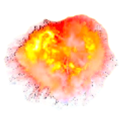 Firefly Explosion Heart emoji