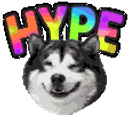 Husky Hype emoji