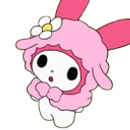 My Melody Shy Sheep emoji