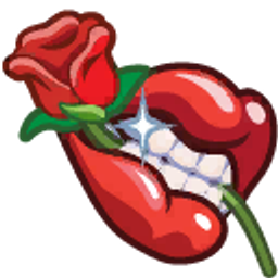 Flower Lips E emoji