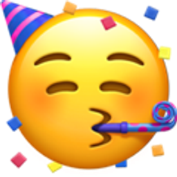 Partyface emoji