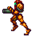 Samus Shooting Pose emoji