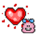 Knuddels Heart Girl emoji