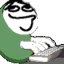 Cluelesschatting emoji