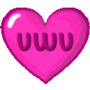 Uwu Heart emoji