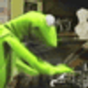 Kermit Replied emoji