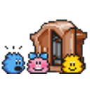 Knuddels Wardrobe Hiding emoji