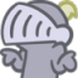 Knight Shrug emoji