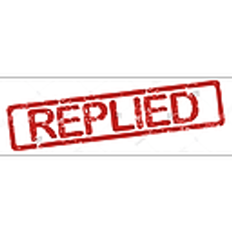 Replied emoji