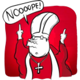 Pope Of Nope emoji