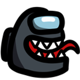 Amongblkevil emoji