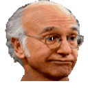 Party Larry David emoji