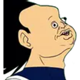 Vegeta Derp emoji