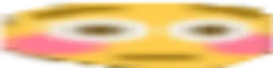 Wideflushed emoji