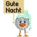 Bird Goodnight emoji