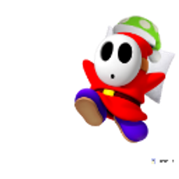 Shy Guy Run emoji