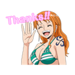 Nami Thanks emoji