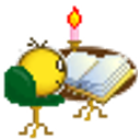 Reading Candlelight emoji