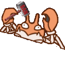 Crab Ban E emoji