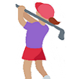 Female Golfer1 emoji