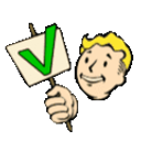 Fallout Checkmark emoji