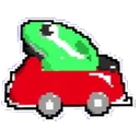Frogcarspin emoji