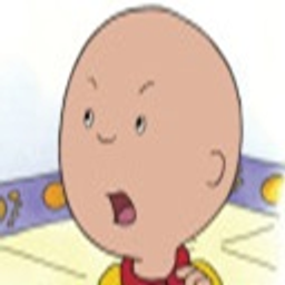 Calliou emoji