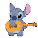 Stitch Guitar emoji
