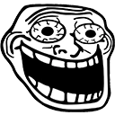 Trollinsane emoji