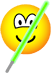 Lightsaber Emoticon emoji