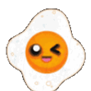 Eggciting emoji