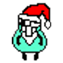 Santa Ugly Jump emoji