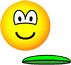 Frisbeeing emoji