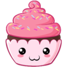 Pink Cupcake emoji