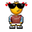 Cool Girl emoji
