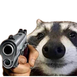 Raccoonshut emoji
