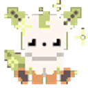 Leafeon Pixels emoji