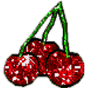 Cherries Sparkle emoji