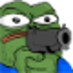 Pepe Thinking Hand emoji