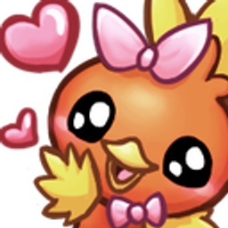 Cutebirdpoke emoji