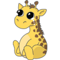 Giraffe Sad emoji