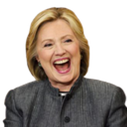 Hilary Laugh emoji