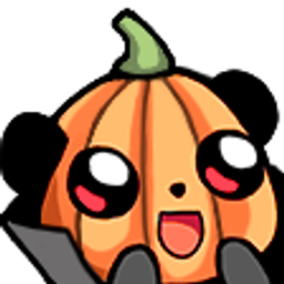 Pumpkinheadpanda emoji