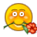 Flower In Mouth emoji