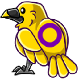 Intersex Crow emoji